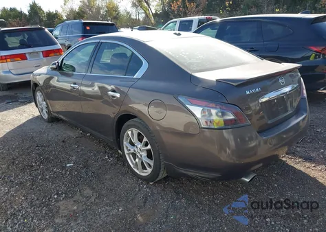 2012 Nissan Maxima 3.5 Sv из США, поврежденный, VIN 1N4AA5AP7CC869357